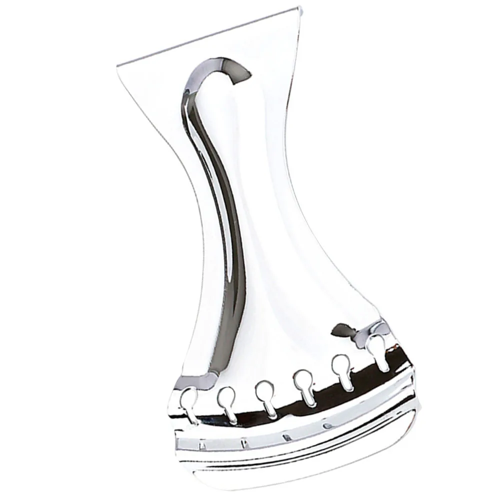 

Metal Guitar Tailpiece String Instrument Tailpiece Resonator Guitar Bridge Replacement Part Improve Tone Sustain