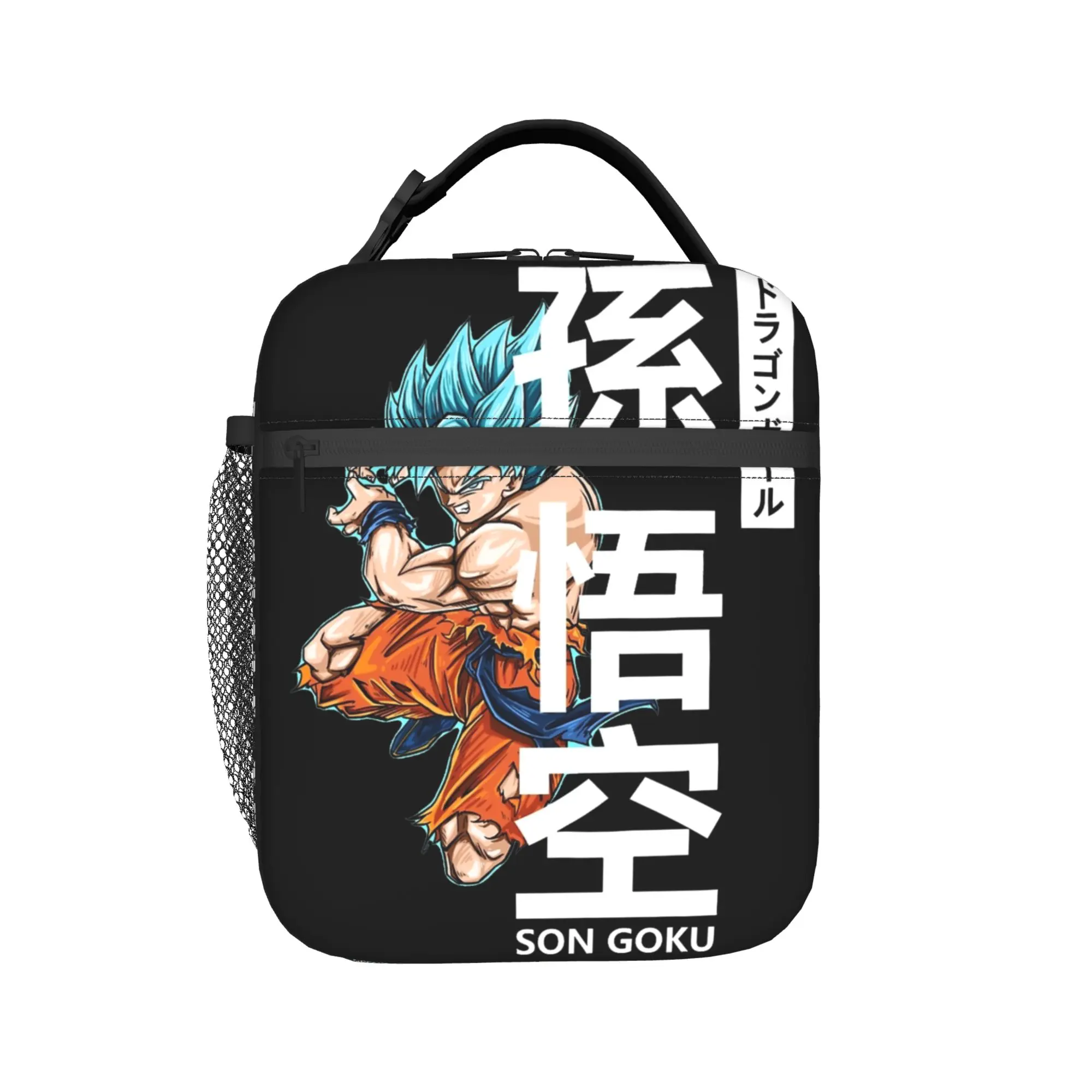 

D-Dragon-Ball-L DragonBalls Thermal Insulated Lunch Bags for Work Reusable Bento Box Men Women Cooler Thermal Lunch Boxes