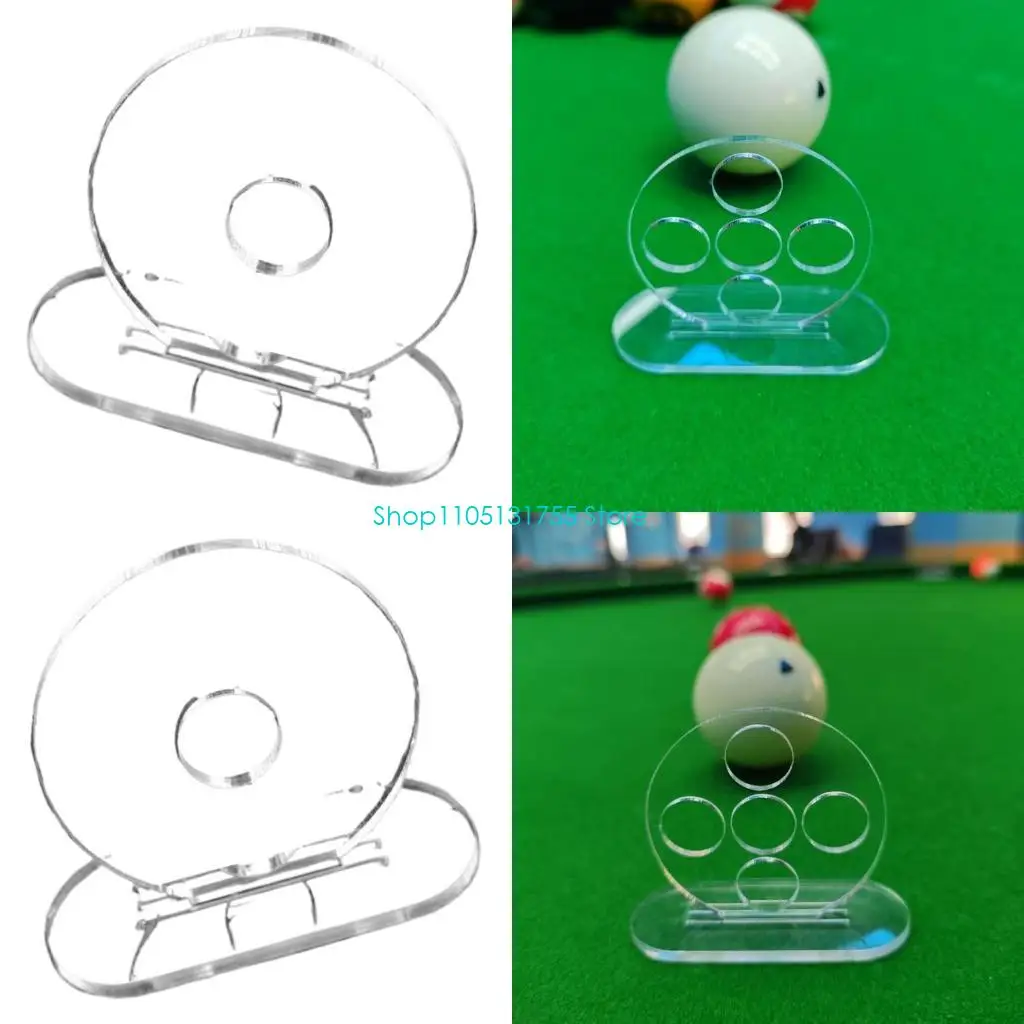 

K0EF Acrylic Pool Strokes Trainer Device Pool Cue Exerciser Equipment Rod Trainer for Beginner and Professional Player