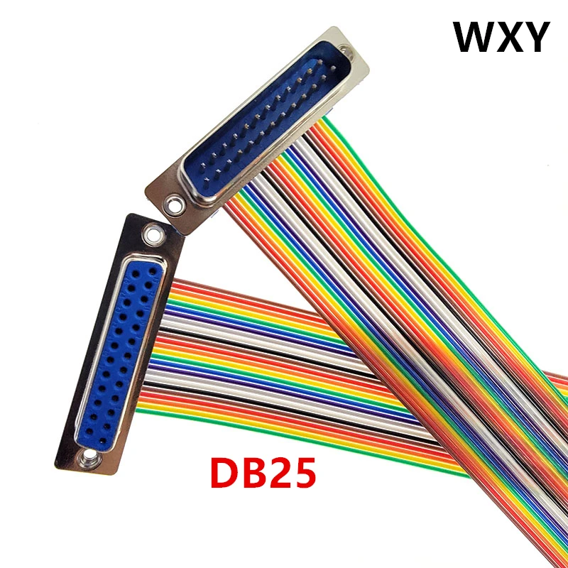 1ชิ้น D-SUB DB9 DB37 DB25 DDC 9 15 25 37PIN สายไฟตัวผู้ตัวเมีย D-SUD พอร์ตอนุกรมอะแดปเตอร์เชื่อมต่อสาย RS232 COM