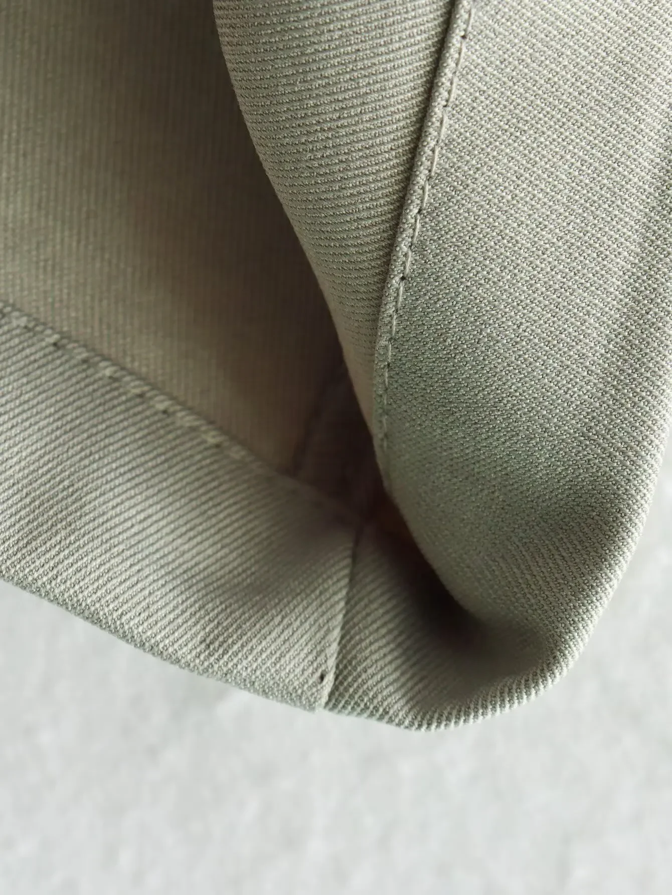 HH Elegantes Damen-Set: Einreihige Cropped-Jacke und Weite Hose mit Knopfleiste, Casual Büro-Arbeitskleidung, Wochenend- und Party-Outfit, 2-teilig – Detail 20