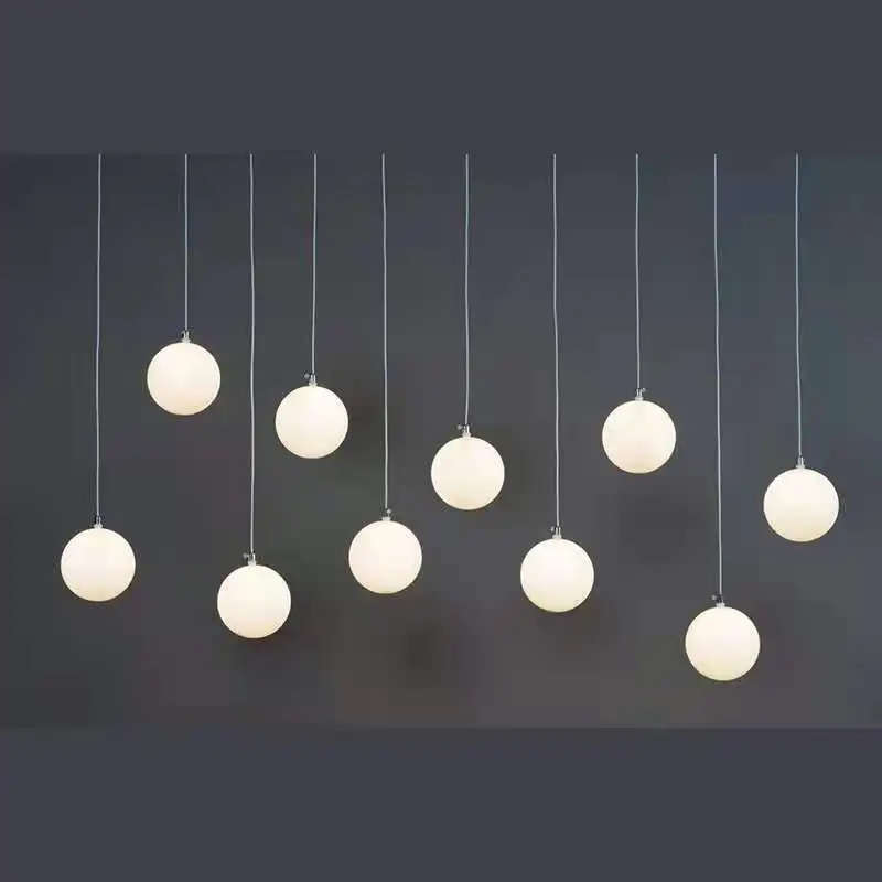 gorgeous white ball led lights for wedding ceiling decoration