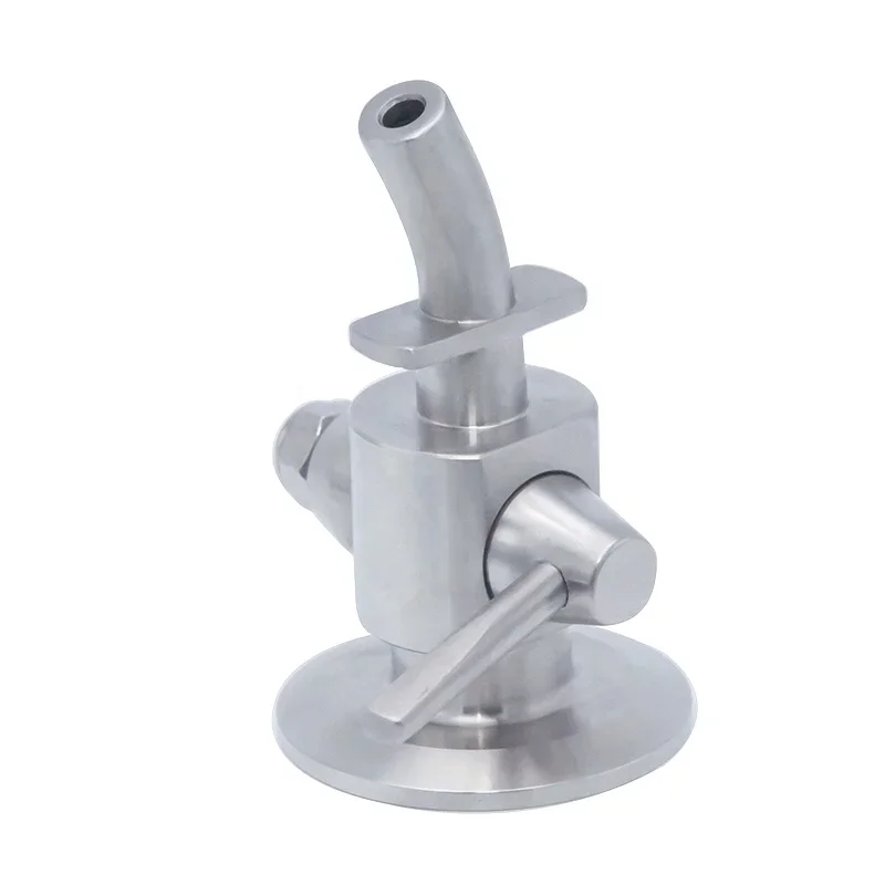 

Compass Food grade Tri Clamp Plug Sanitary Sampling Valve for Beer Fermentation Tank