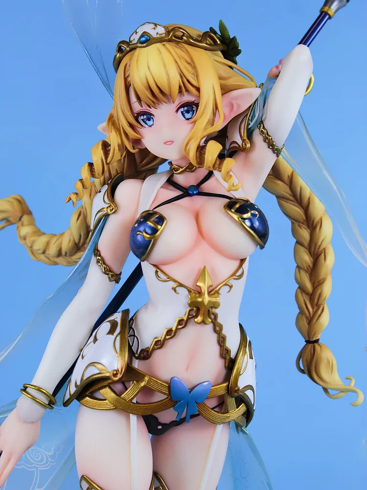 25CM Vertex Elf Mura Lincia 1/6 Sexy Girl Anime Action Figures PVC Hentai Collection Doll Model Toys Gift Figurine