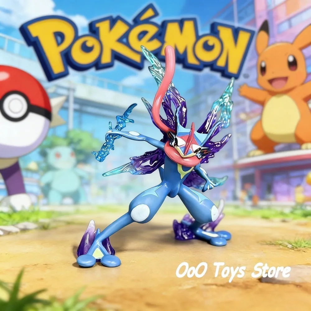 12 cm/4,72 in Anime Pokemon Figur Greninja Action-figuren Pvc Statue Desktop Ornamen Sammlung Modell Spielzeug Geschenke