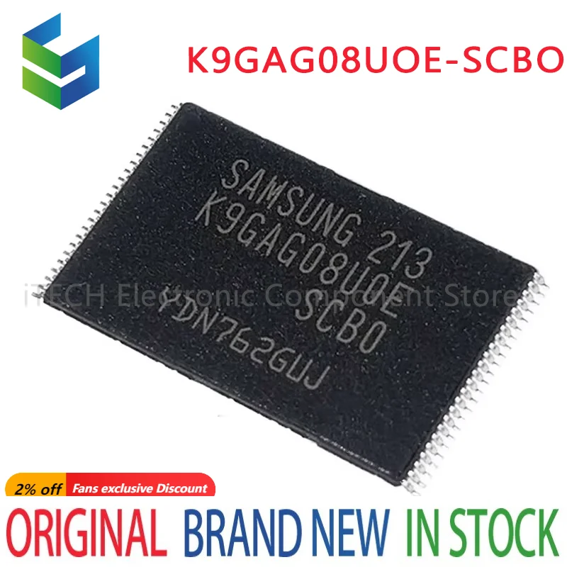 1pcs/lot K9GAG08UOE-SCBO K9GAG08U0E-SCB0 K9GAG08UOE K9GAG08U0E TSOP-48 In Stock