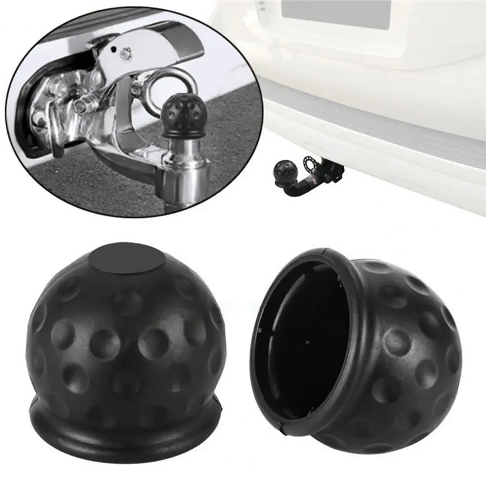 Tow Ball Cover Simple Use Wear-resistant Universal 50mm Tow Bar Ball Cover Towball Protector For Car Крышка Буксируемого Шара