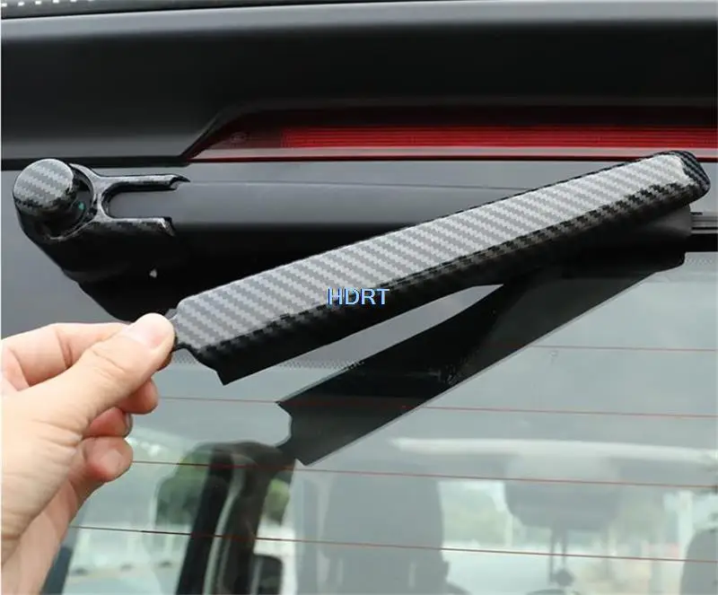 Rear Wiper Cover Trim Strip Trunk Tailgate Tail Door Moulding For Great Wall GWM Tank 300 WEY Tanker 2021 + Car Styling Exterior