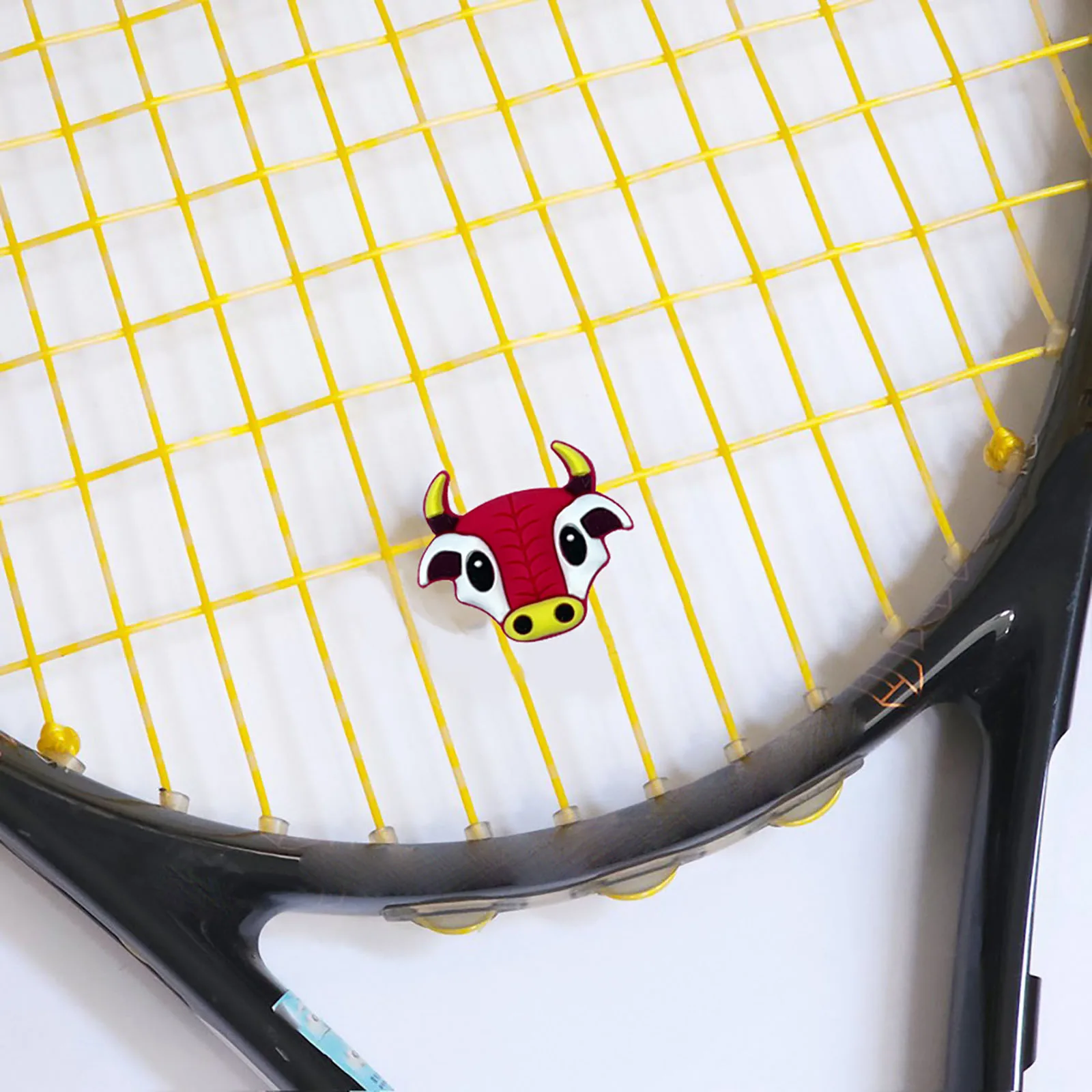 50 Pcs Funny Cute Tennis Racket Dampener Tennis Shock Absorber Tennis Accessories Tennis Gifts