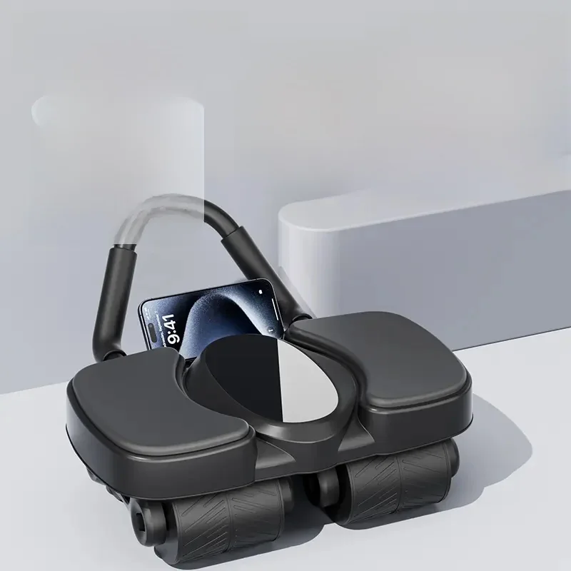 heling-four-wheel-abdominal-wheel-2026-new-automatic-rebound-fitness-exercise-belly-fat-burning-counting-abdominal-machine