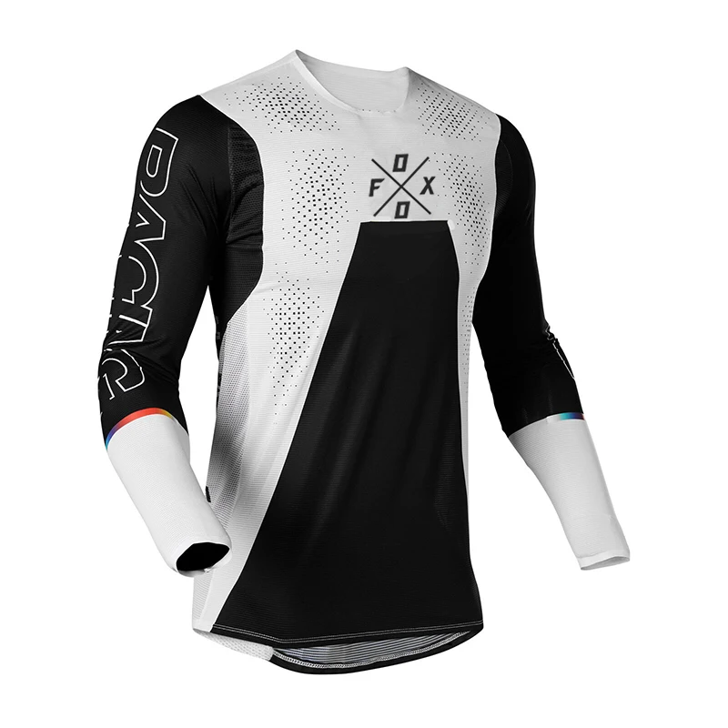 2024 Cool Racing Downhill Jersey Motorcycle Mountain Bike Crossmax Shirt Ciclismo Men's Clothing MTB Jersey MX Ranger Foxo DH