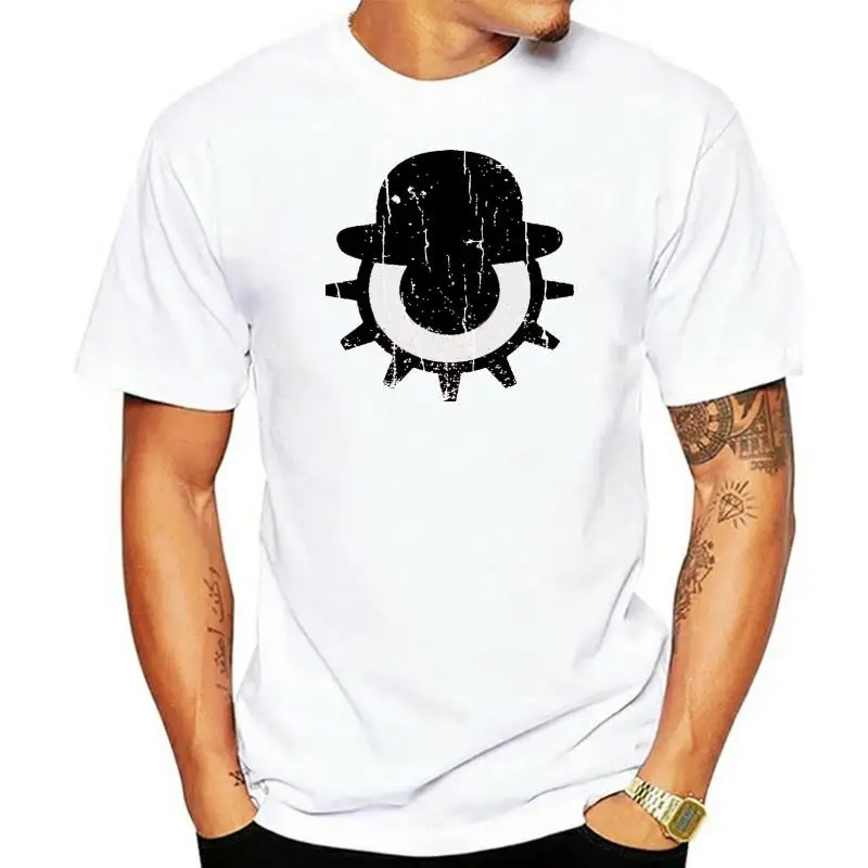 A CLOCKWORK ORANGE - T-shirt - Stanley Kubrick - Eye and Bowler Hat Design - Cult Classic Film - Screen Printed - Small-XL