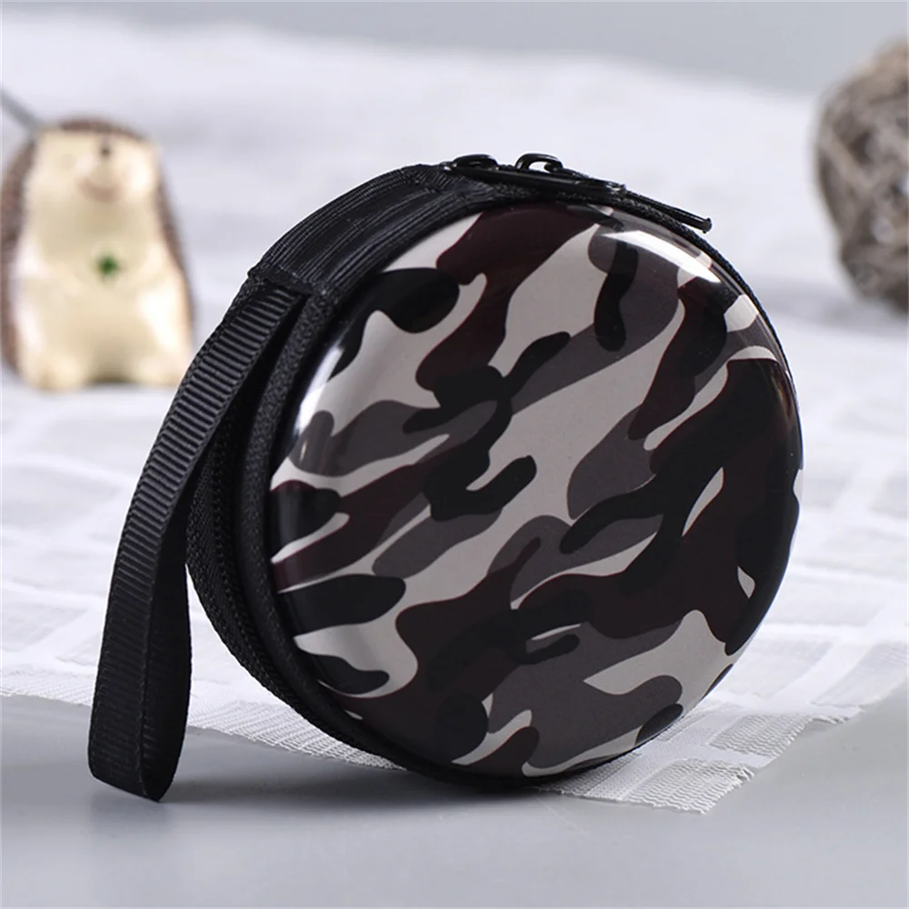 Nova camuflagem tática moedas bolsas porta-chaves carteira masculina bolsa chaveiro bolso com zíper ao ar livre portátil saco chave