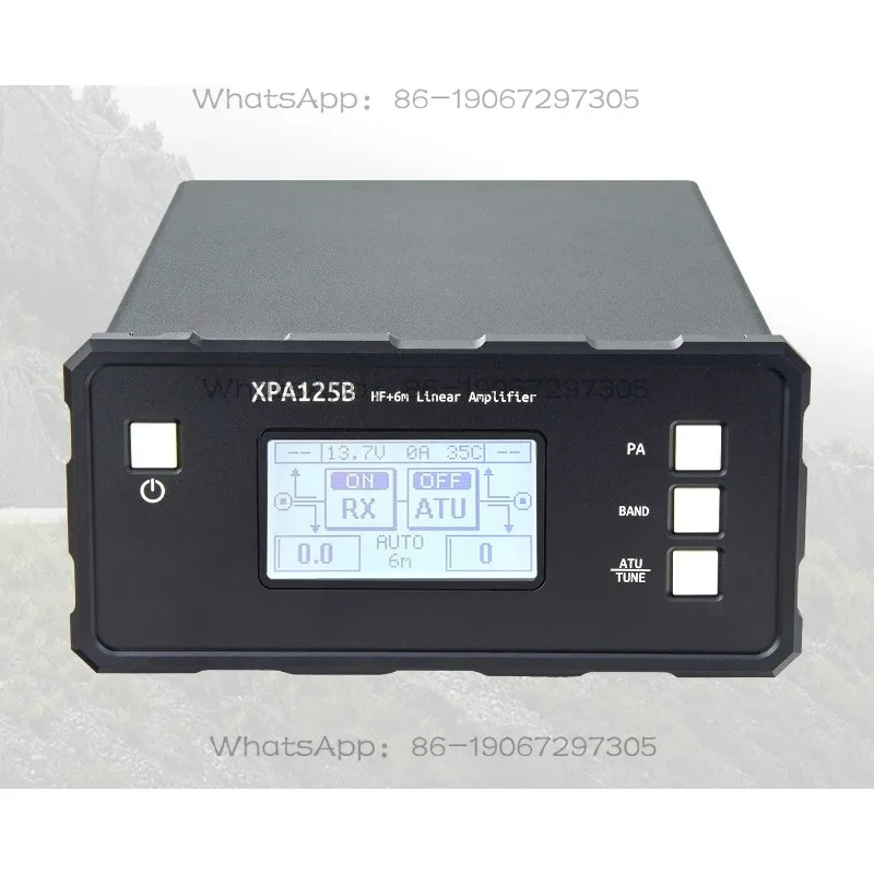 XPA125B Shortwave Radio Amplifier Automatic Air Conditioning All-in-one 100W HF/50MHz Power Amplifier