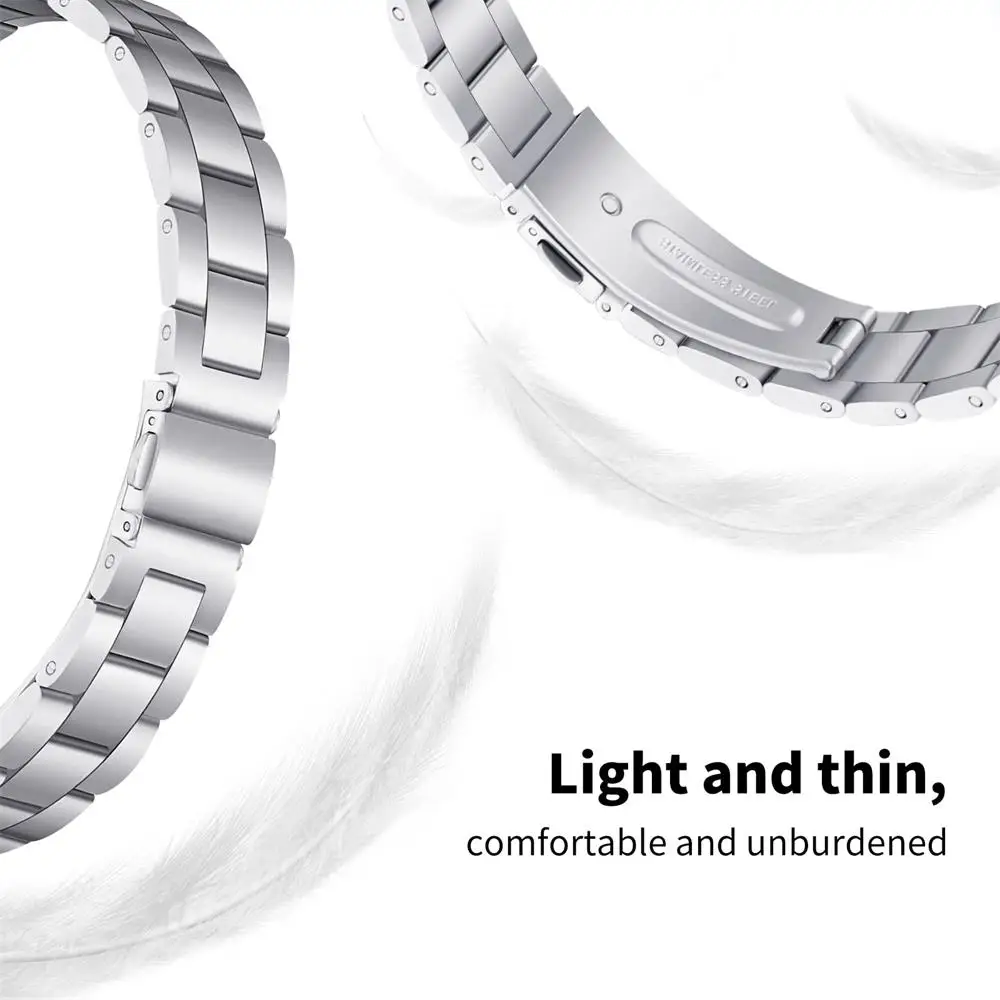 Bracelet fin en acier inoxydable pour Apple Watch Band, 40mm, 41mm, 38mm, 44mm, 45mm, 49mm, iWatch Series SE 8 7 6 3 Ultra