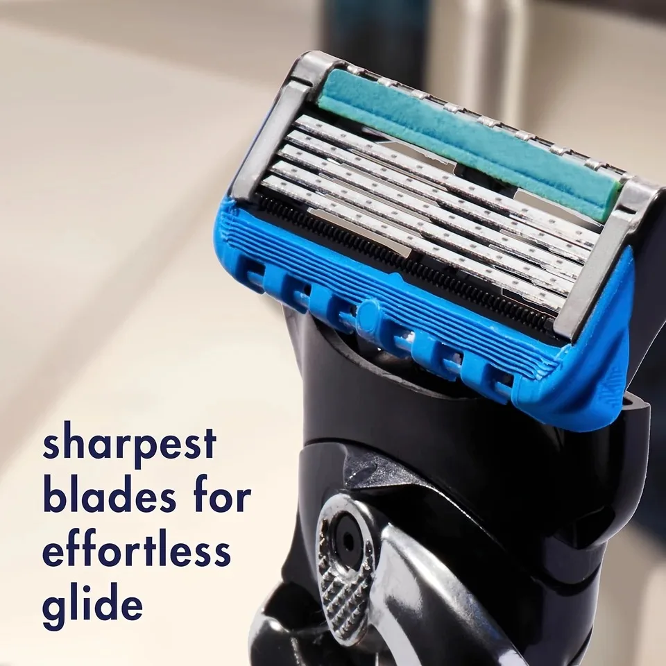 Manual Razor For Men Five Layers Blades Men Shaving Stainless Steel Blades Suit For Fusion5