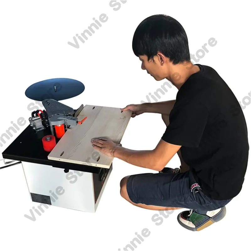 Manual Edge Banding Machine Double-Sided Adhesive Portable Edge Banding Strip Wood Edge Banding Machine 1100W 110V/220V