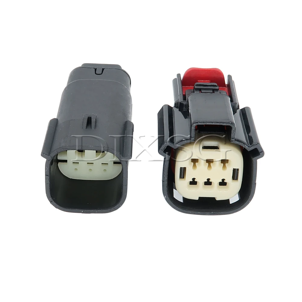 1 Set 6 Pin 33472-0606 33482-0601 Car Bumper Fog Lights Wire Harness Plug for Ford Chevrolet Auto Electrical Connector