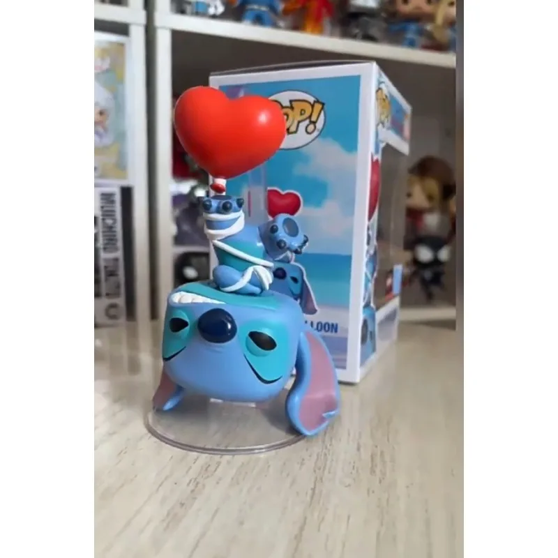 Funko POP Disney Lilo & Stitch Stitch with Heart Balloons Vinyl Figure Collectible Model Toy Cartoon Character Collection Gift - view 4