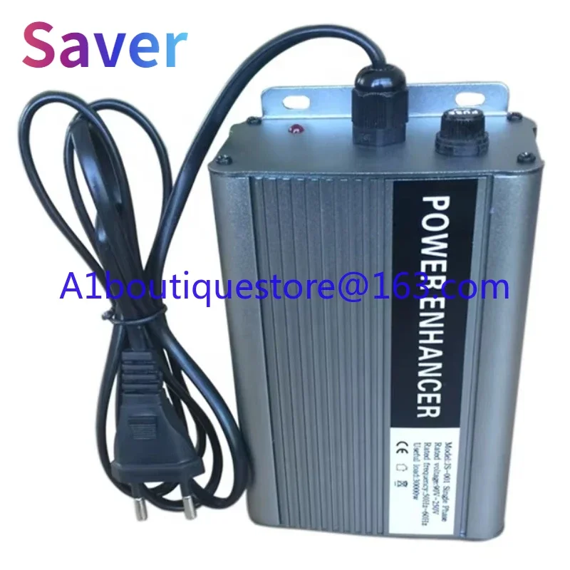 Electricity optimization and energy saving device Power saver with aluminum shell JS001