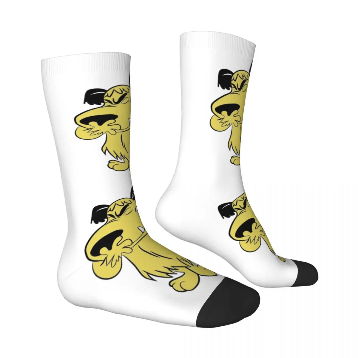 Cartoon Laughing Laugh Dog Muttley Unisex Winter Socks Outdoor Happy Socks Street Style Crazy Sock