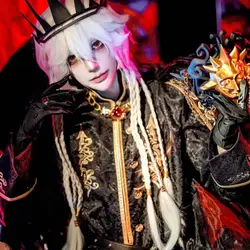 Anime Night Watch Costume Game Identity V Cosplay Wig Shoes Akura-ssr Morningstar Ithaqua Cosplay Men Costume Halloween