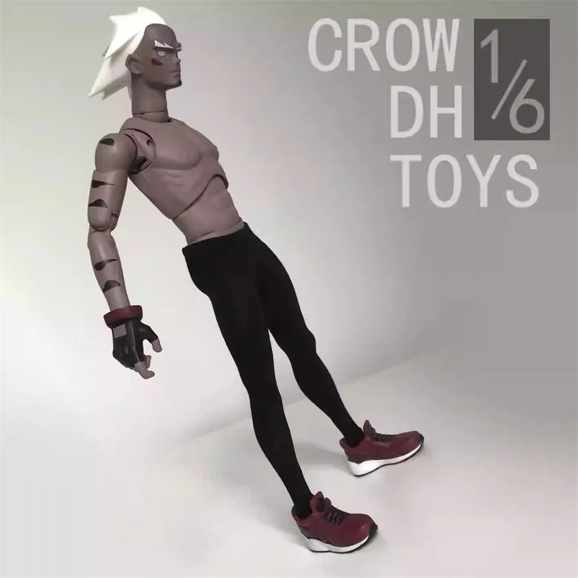 CROW DH TOYS 1/6 Scale Soldier Accessories Trendy Slim Fit Leggings Model For 12'' Action Figure Body In Stock