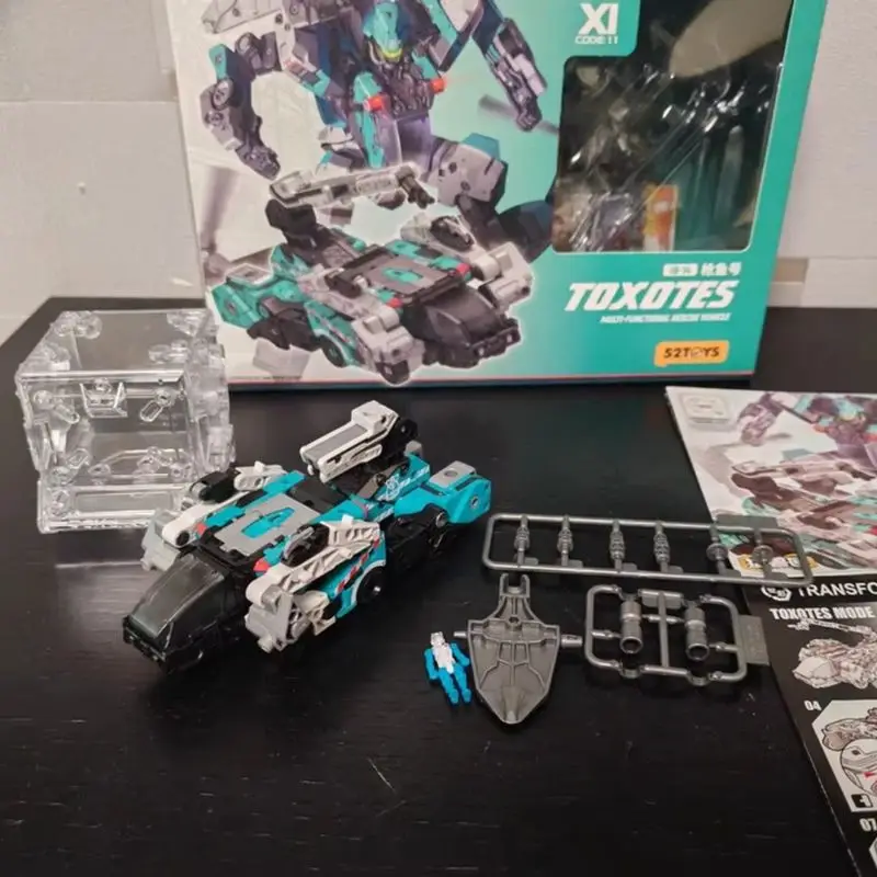 【Disponibile】100% autentico 52 giocattoli Beast Box IB-14 Giocattolo deformabile Mecha Modello del robot ibrido Marlin All-Round Squad