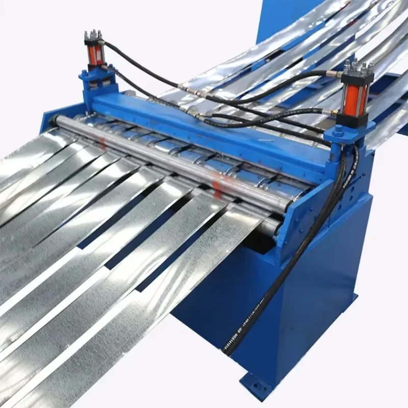 YG Customized Manufacturer's Full Automatic Light Gauge Steel Coil Slitter Longitudinal Cutter Slitting Line Machine For Roof E