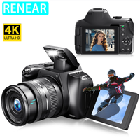 Digital Camera 4K 72MP 12X Optical Zoom UHD Professional photography Flash light Auto-Focus WIFI  for Tiktok ins Youtube Webcast