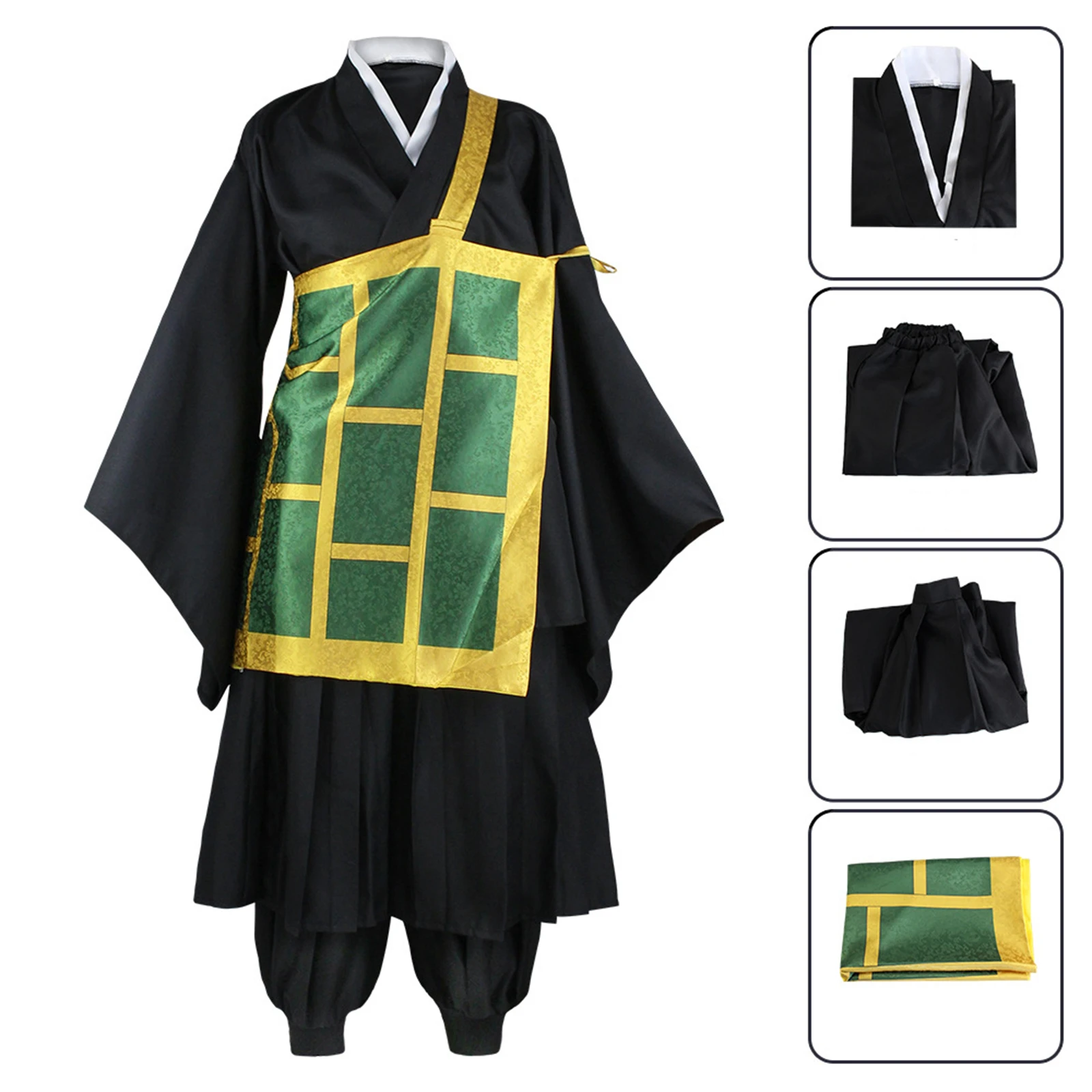 Disfraz de Anime Geto Suguru, Kimono, uniforme japonés, ropa de fiesta de Navidad y Halloween