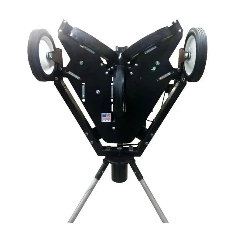 A must-have for high-speed training equipment of three wheeled baseball pitching machine