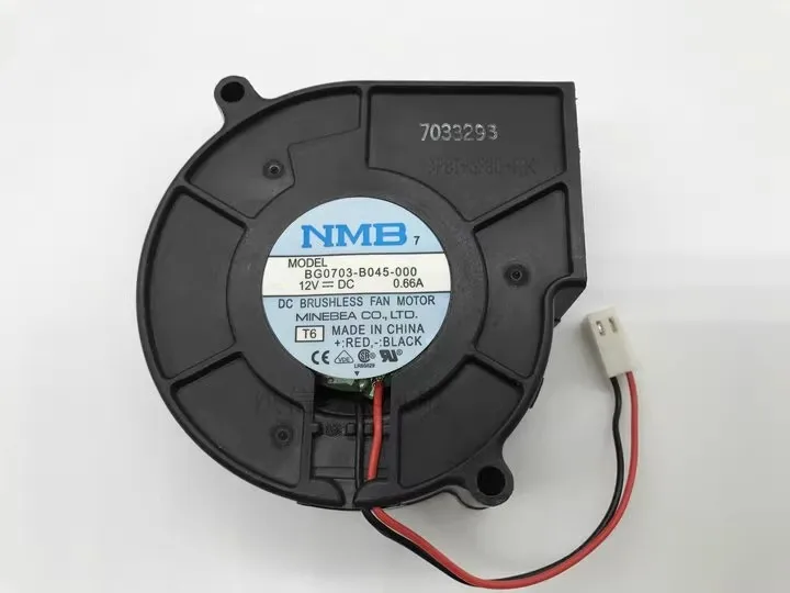 

Free shipping original 7530 BG0703-B045-000 DC12V 0.66A turbo blower cooling fan