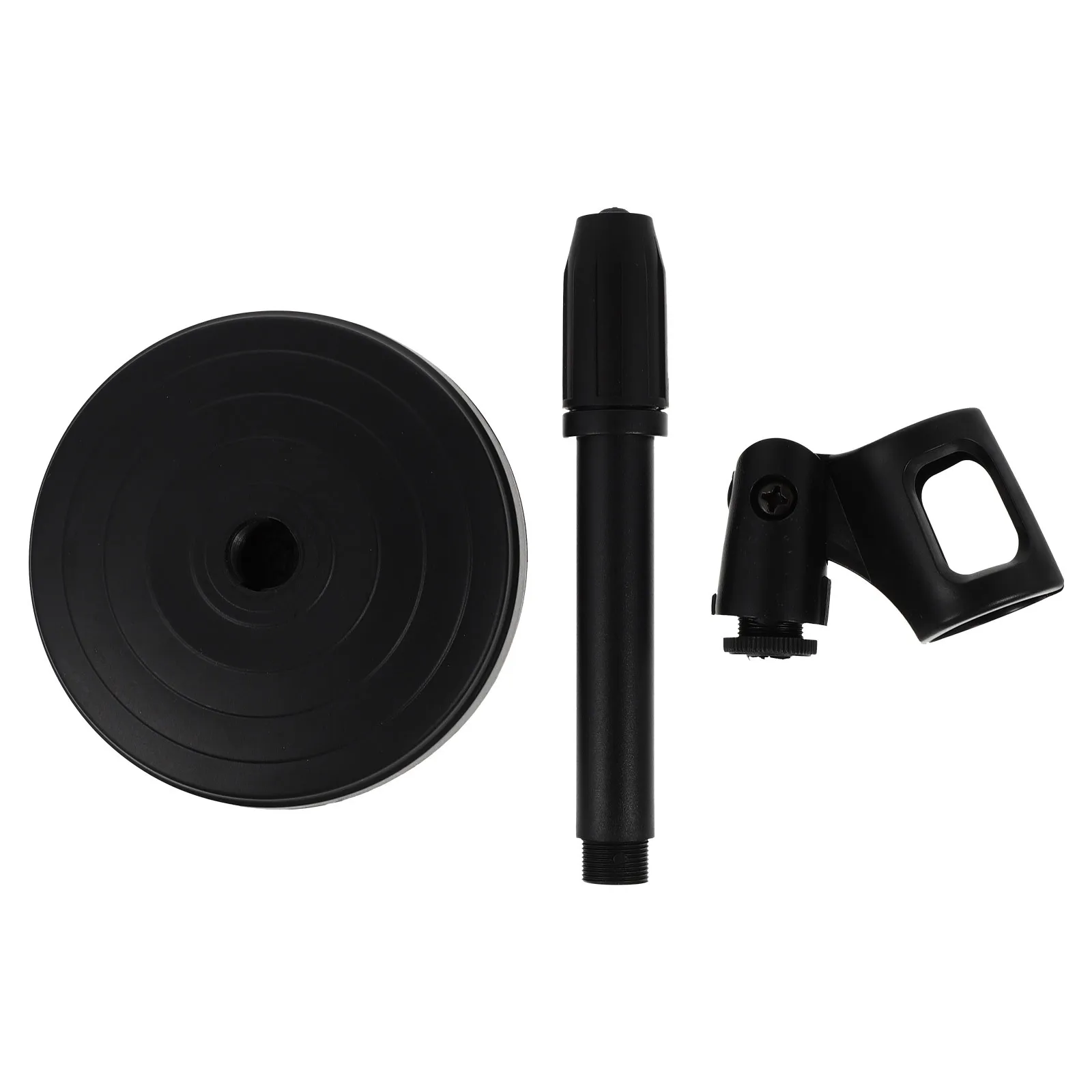 

1Pcs Black Desktop Microphone Stand with Adjustable Arm Table Mic Stand for Singing Recording Online Conference Stable Base