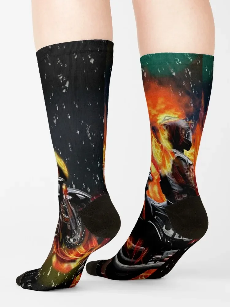 Ghost Rider Socks christmass gift short Socks Woman Men\'s