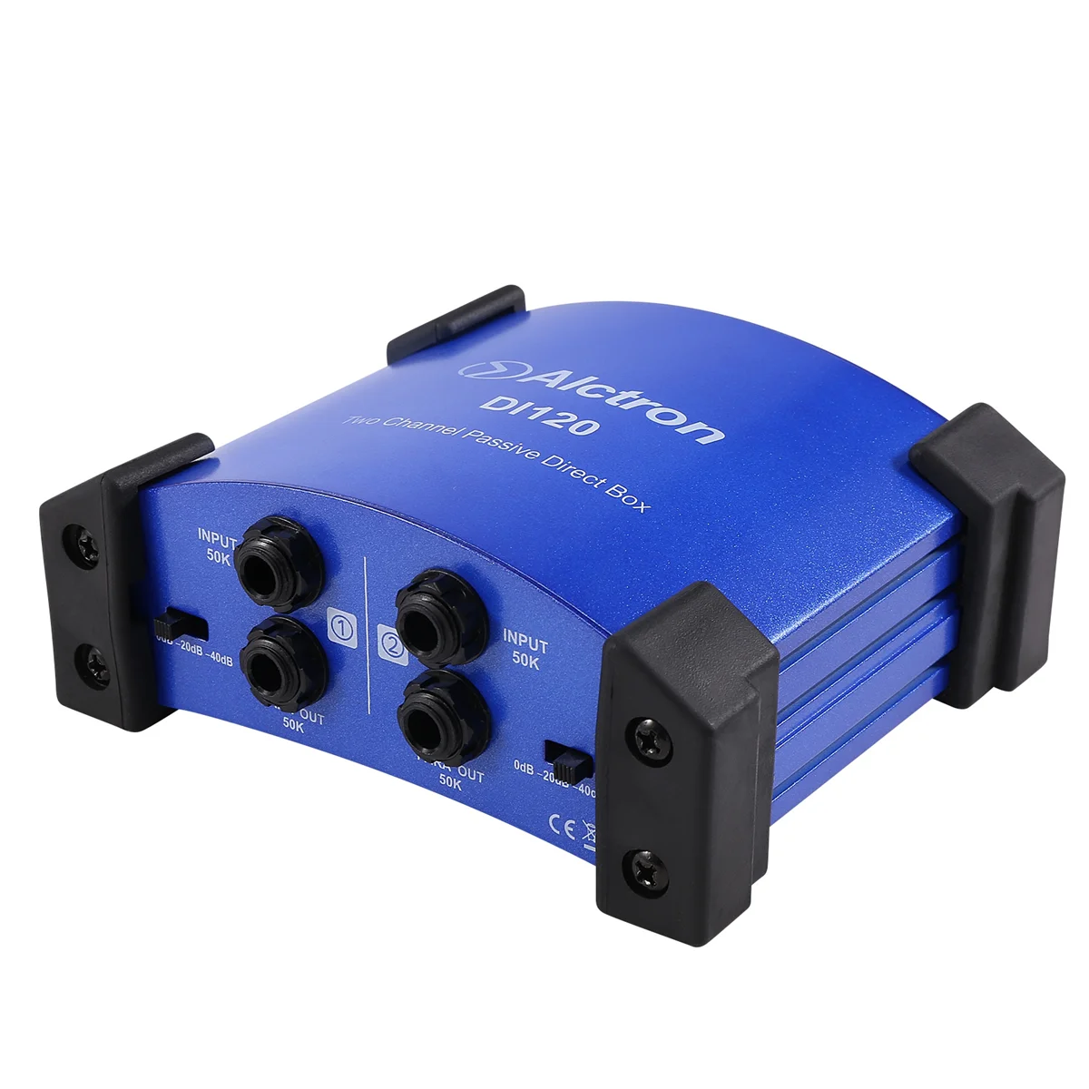 DI120 Two-Way Passive DI Box Impedance Converter DI BOX Stage Effect Device