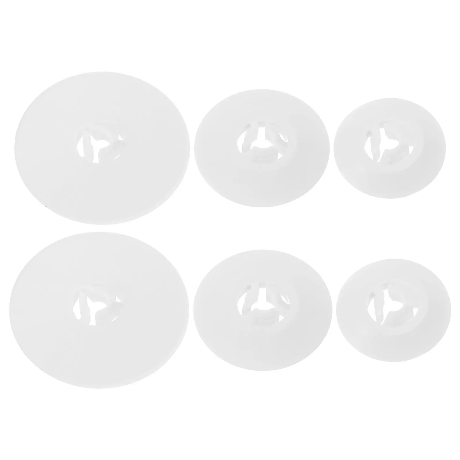 

6 шт. пластиковых колпачков для шпулек швейных машин, прочные аксессуары для вышивки, профессиональные заглушки для рукоделия