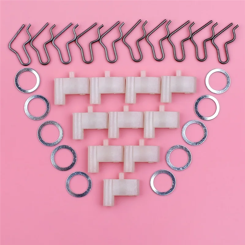 ABRE-For Stihl FC55 FS38 FS45 FS46 FS55 BG55 BG85 BG65 TS400 HL45 أجزاء استبدال التشذيب-10 قطعة كاتب الدقرة الكلب الربيع اشي #5