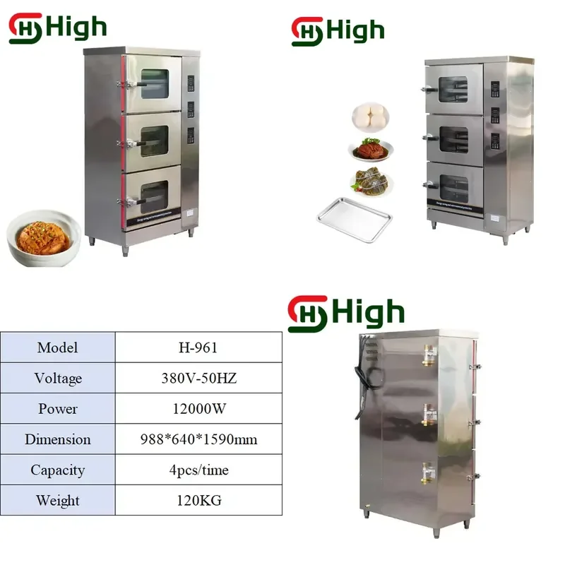 

2026 Commercial Industrial Heavy High Efficiency Steaming Cooking Electric Commercial Rice Vegetable Meat Steamer