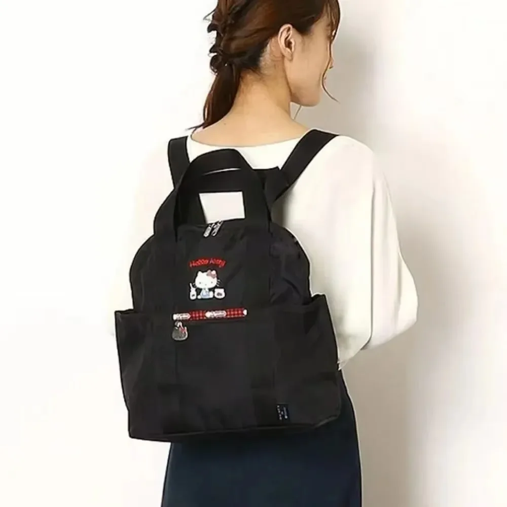 

Hello Kitty Schoolbag Cute Cartoon Originality High-capacity Handheld Backpack Fashion Leisure Versatile Portable Traveling Bag