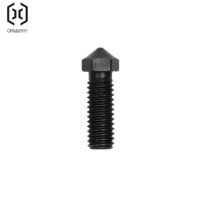 Hardened steel nozzle, artillery 3D printer SidewinderX1/X2, Genius/Genius Pro volcano nozzle 0.4MM