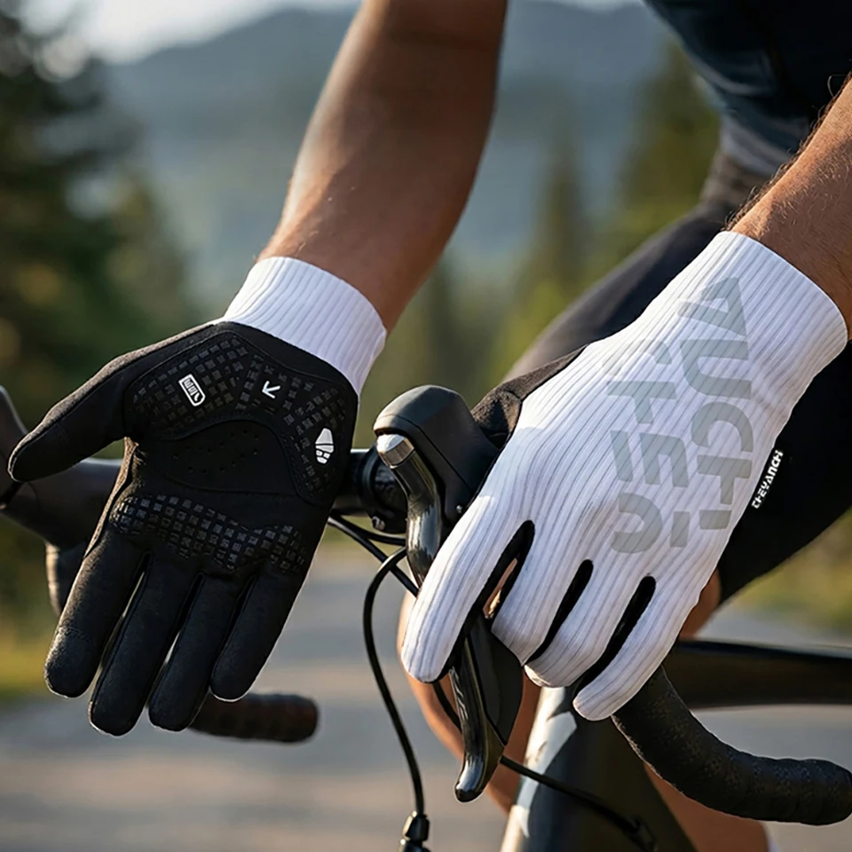 AliExpress GTUBIKE Full Finger Bicycle Gloves Cycling Gloves Bike gloves Shock Absorbing Non-Slip Touch Screen Design For Men And Women