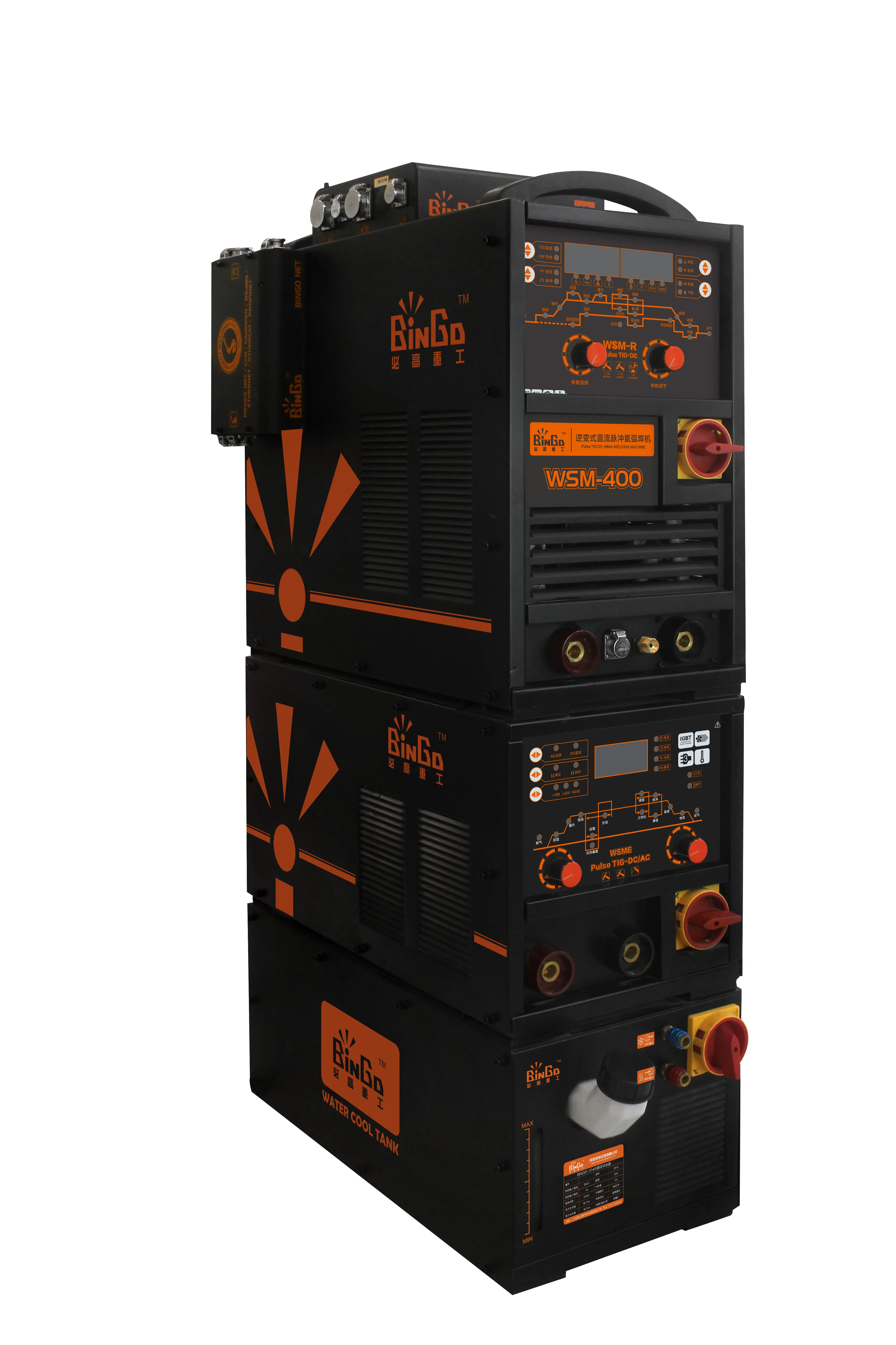 BINGO High-performance Inverter AC DC Pulse TIG Welder-Automatic Wire Feeding Stainless Steel Argon Arc Welding Machine