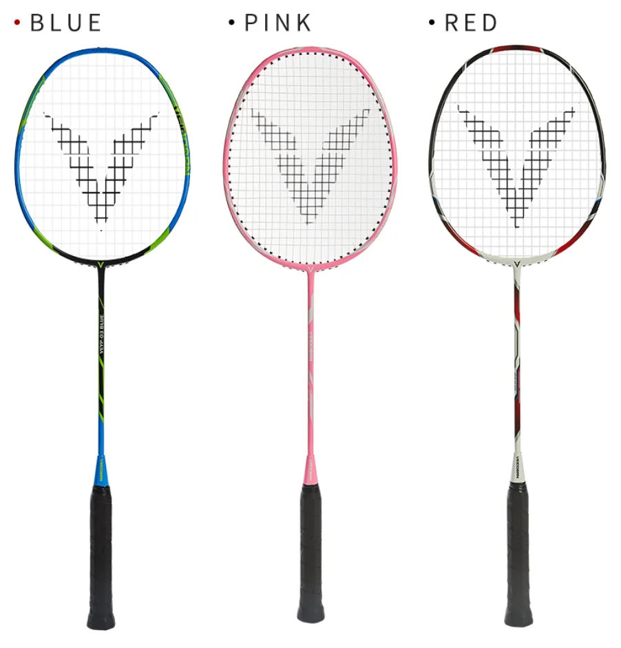 

2025 Sport Badminton Rackets Set of 2 Cheap Battledore with Net Carbon Fiber