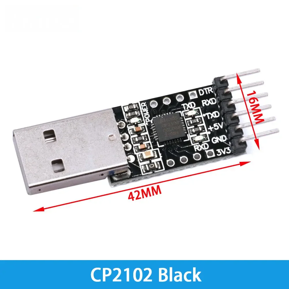 CP2102 USB 2.0 to UART TTL 5PIN Connector Module Serial Converter STC Replace FT232 CH340 PL2303 CP2102 MICRO USB for aduino