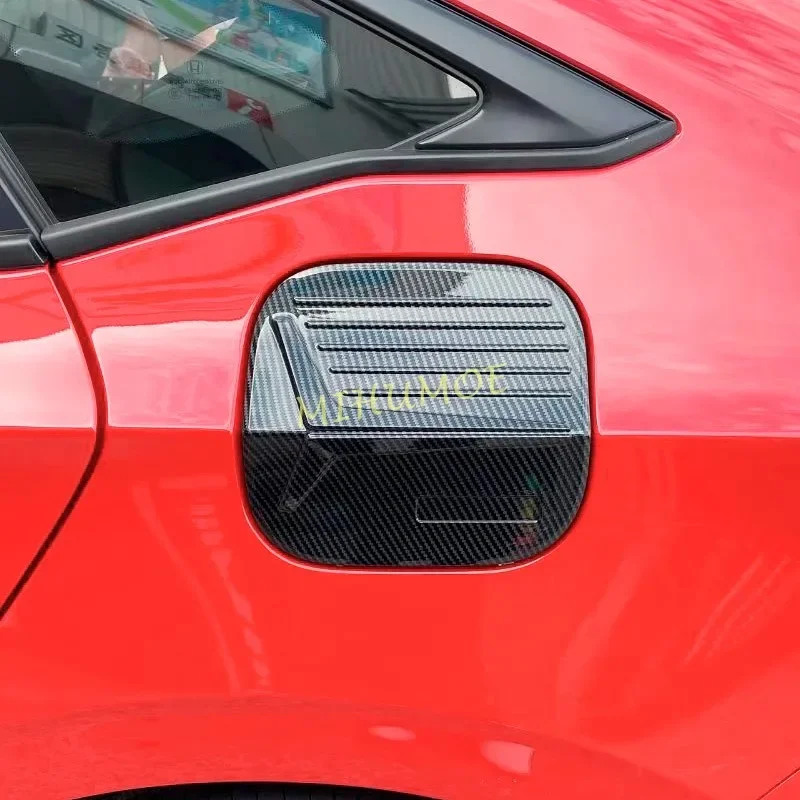 

Для Honda Civic 11 2022 2023 2024 2025 крышка топливного бака из углеродного волокна, декоративная крышка, накладка, автомобильные аксессуары