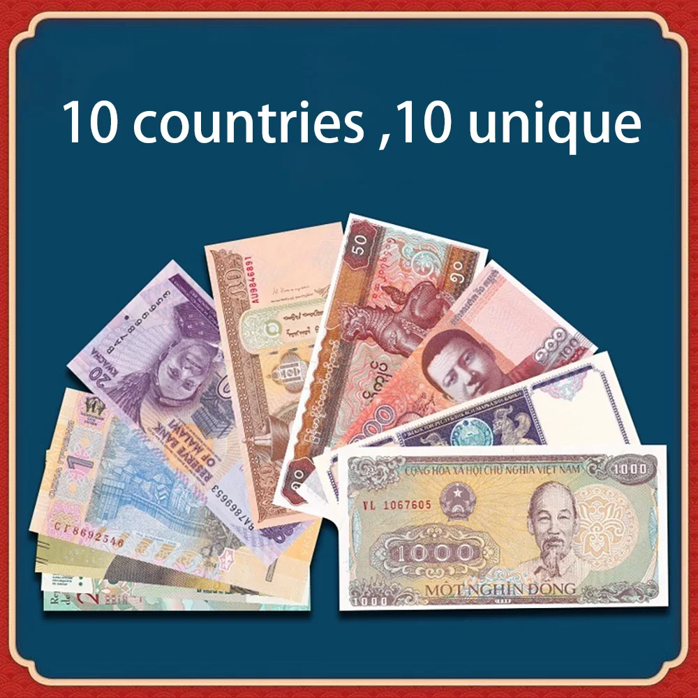 

Набор коллекционных банкнот World, индивидуально запечатанный банк с согласованной историей QR, сертифицированный новогодние красные конверты, детские игрушки