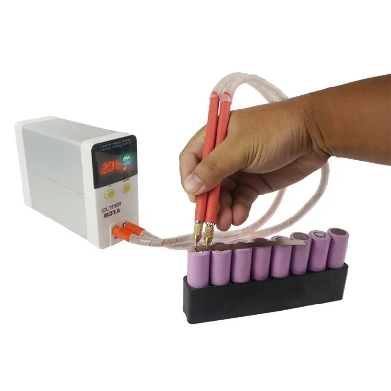 801A Battery Spot Welder Nickel Strip DIY18650 Lithium Battery Welder Stainless Steel. Iron. Nickel.spot Metal Welding