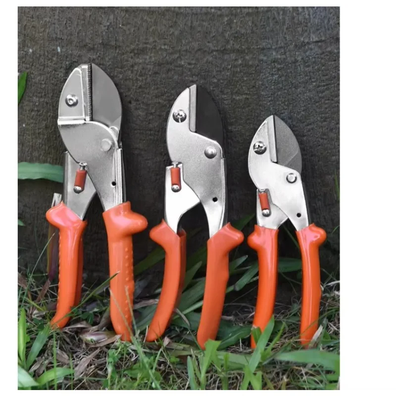 Tijeras de podar de acero SK5 para jardín, tijeras para árboles frutales para horticultura con mangos ergonómicos, tijeras de jardinería, cortadores para bonsái, 1 ud.
