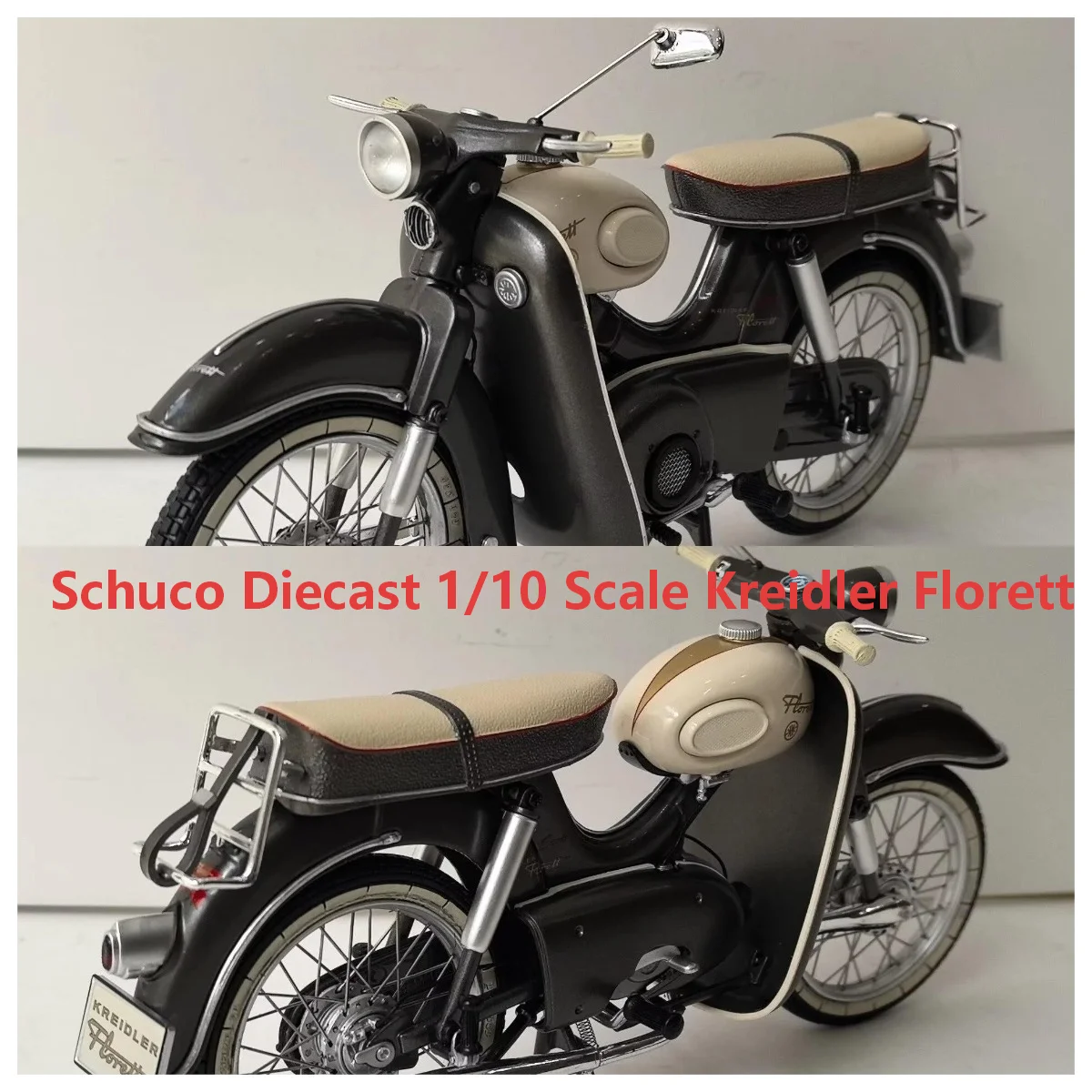 Модель мотоцикла Schuco Diecast 1/10 Scale Kreidler Florett Super из литого сплава